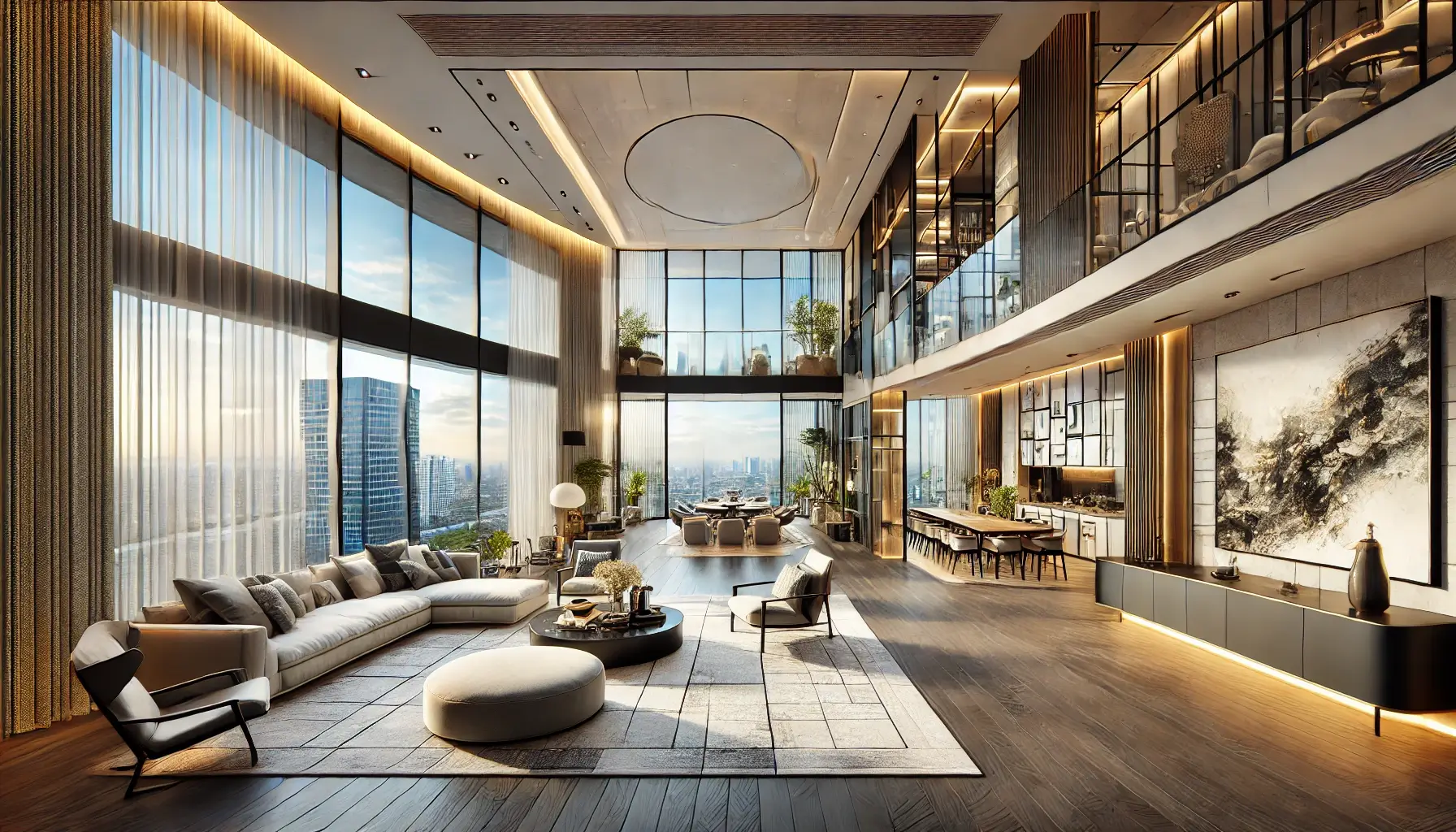 căn hộ Penthouse tại chung cư cap cấp